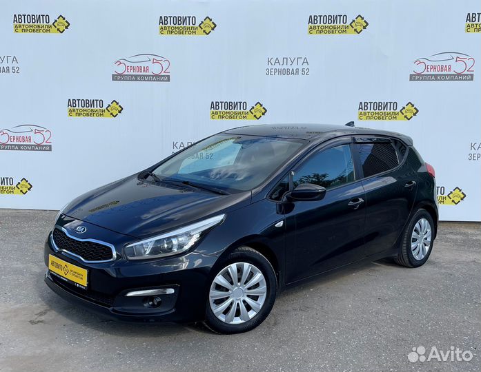 Kia Ceed 1.6 AT, 2017, 137 238 км