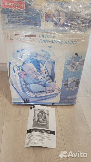 Электрокачели fisher price