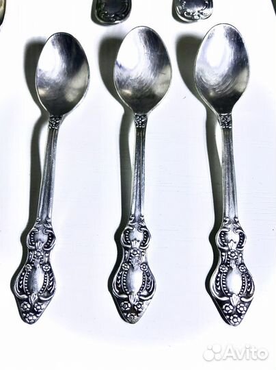 Мельхиоровые ложки вилки