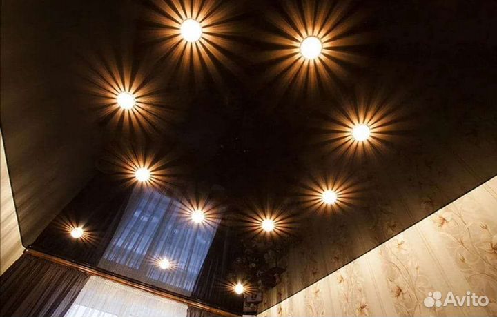 Натяжные потолки изготовление и монтаж за 1 день