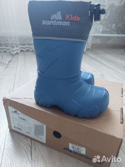 Детские резиновые сапоги 22-23 размер