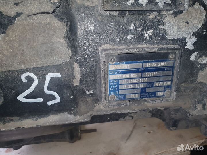 АКПП 12AS2301 MAN TGA