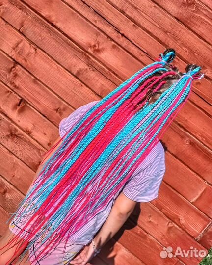 Прически из канекалона