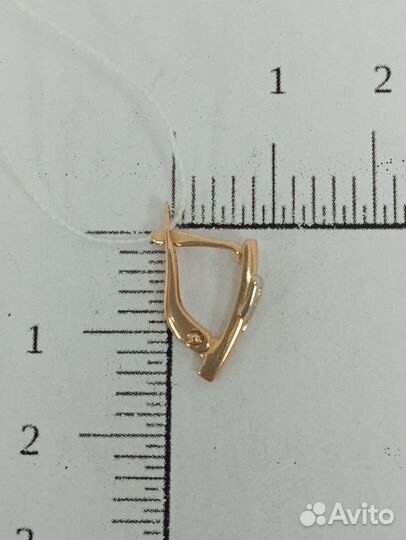 Золотые серьги