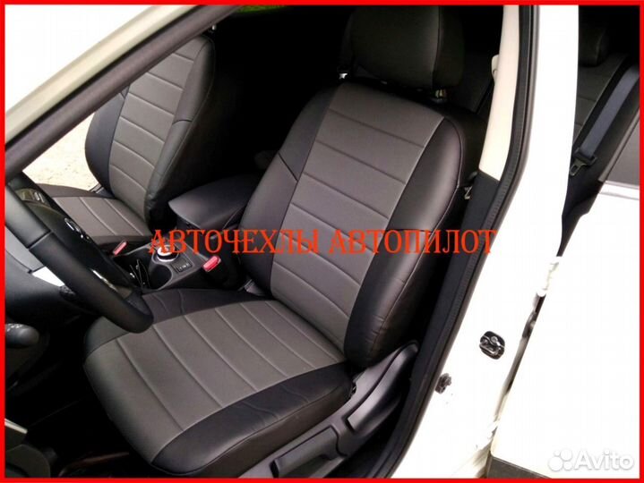 Чехлы Автопилот Nissan Qashqai 2 из экокожи