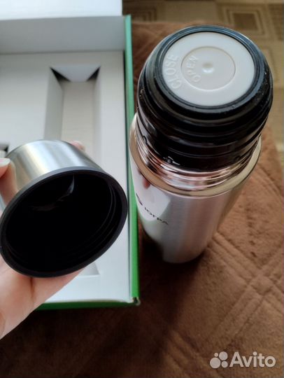 Термос с флягой