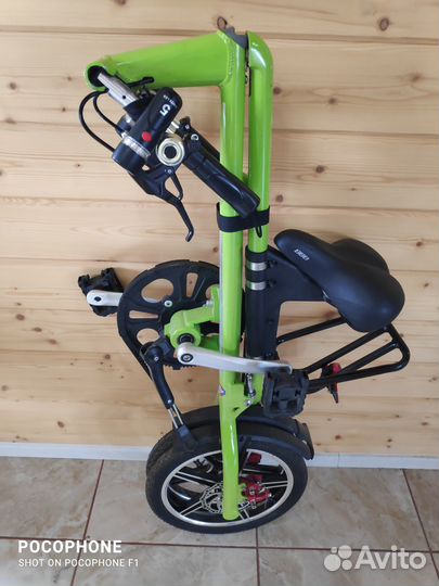 Складной городской велосипед McFly Green