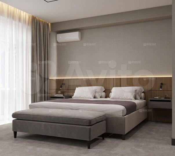 2-к. апартаменты, 36,5 м², 1/3 эт.