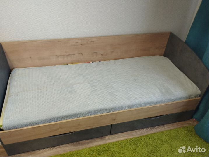 Кровать +матрас для мальчика