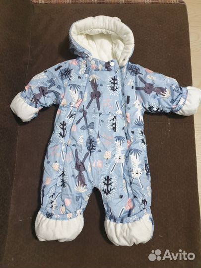 Комбинезон теплый,беби гоу,размер 68