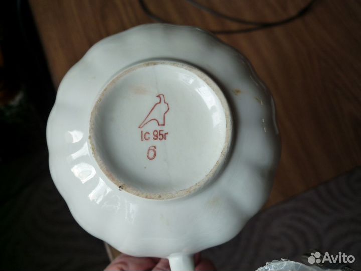 Молочник сливочник Дулево СССР