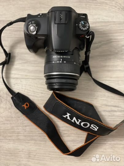 Зеркальный фотоаппарат sony dslr-A230