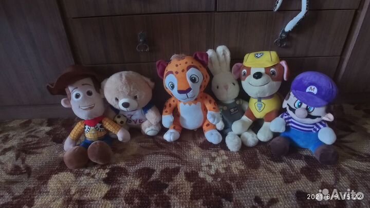 Мягкие игрушки новые
