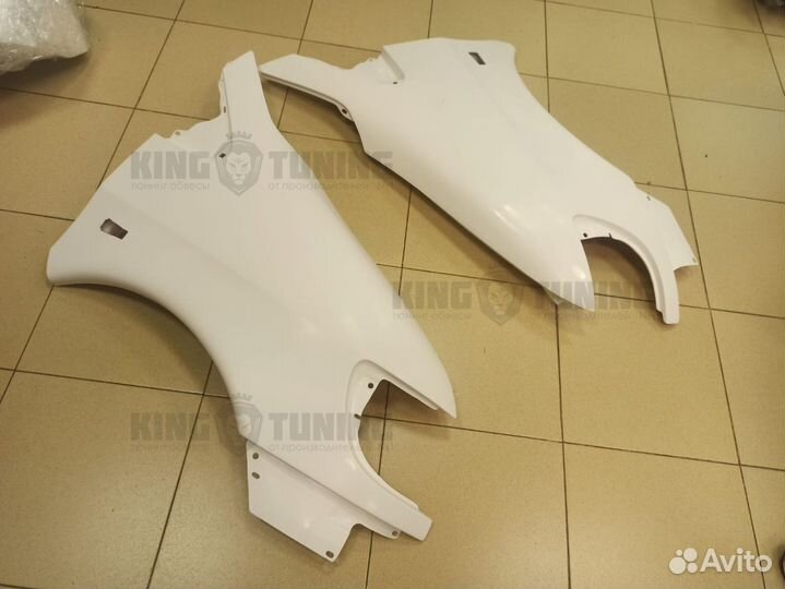 Пластиковые крылья мерседес вито 638 1996-2003