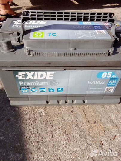 Продам аккумулятор б/у 85Аh