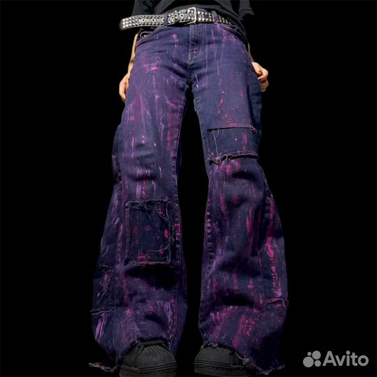 Baggy джинсы balenciaga archive opium type