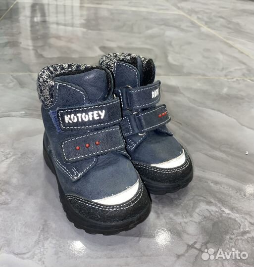 Ботинки детские демисезонные 19 размер