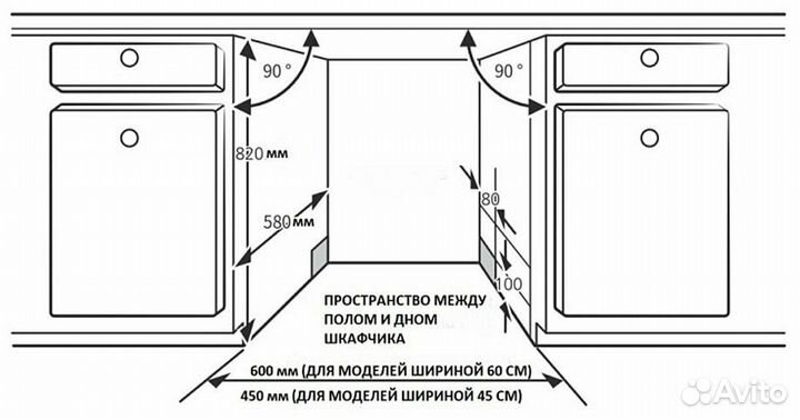 Посудомоечная машина Korting KDI 60110