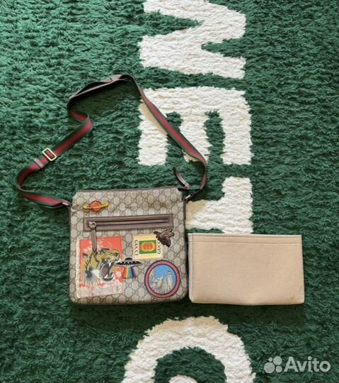 Сумка мессенджер gucci gg supreme