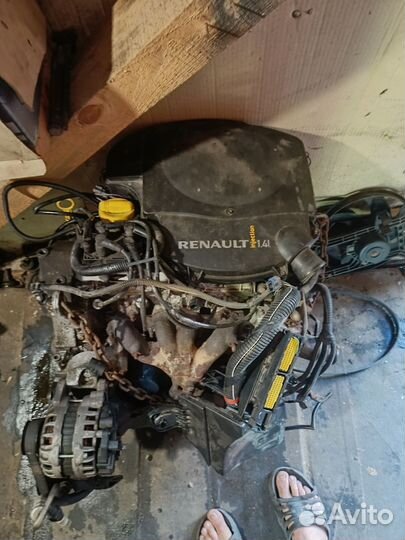 Запчасти на renault logan 1.4