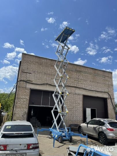 Аренда доставка ножничного подъемника