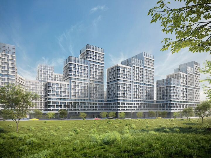 3-к. квартира, 87,8 м², 6/23 эт.