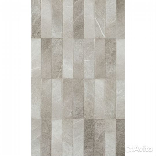 Плитка облицовочная Gracia Ceramica Magma серая декор 500x300x9 мм (8 шт.1,2 кв.м)