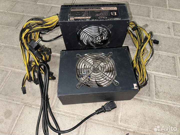 Блок Питания 12V 1250W с подсветкой