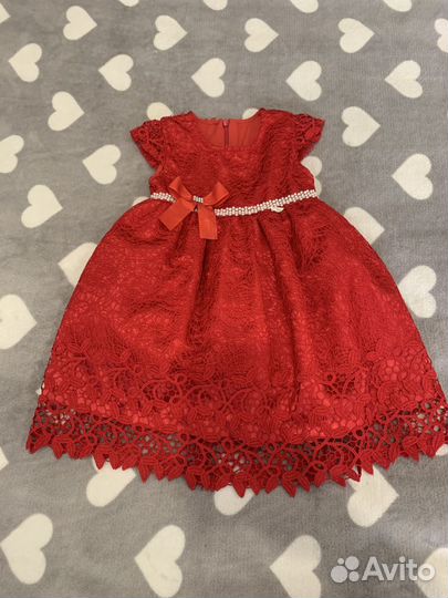 Платье для девочки 92