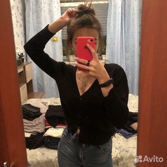 Кофта, джинсы, юбка