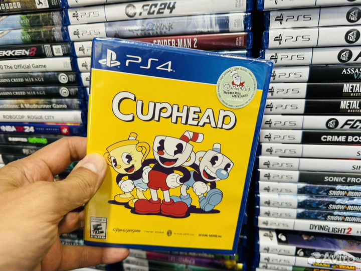 Cuphead ps4 диск новый