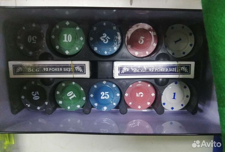 Покерный набор 200 фишек