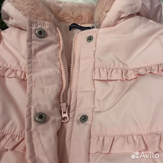 Куртка зимняя для девочки 92
