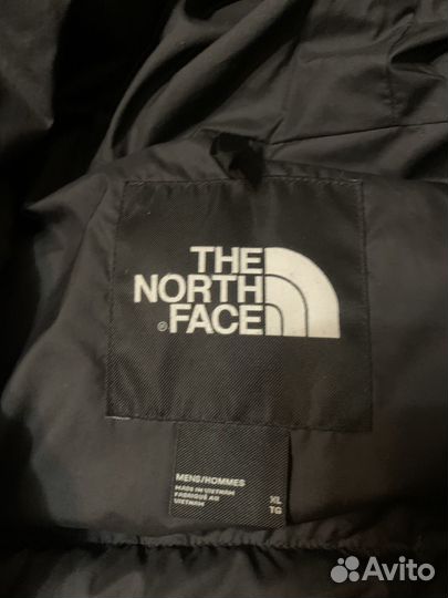 The north face пуховик с капюшоном