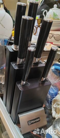 Набор кухонных ножей с подставкой германия