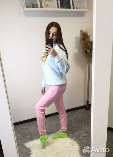 Спортивный костюм тонкий флис