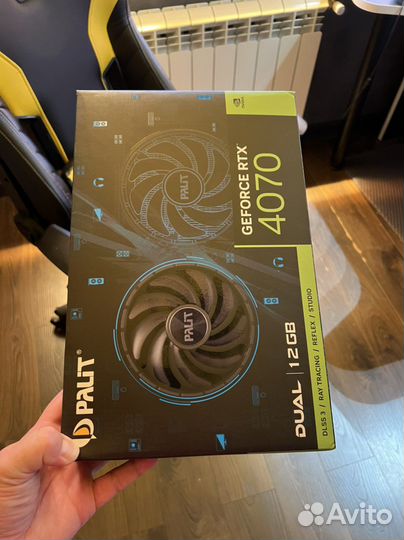 Видеокарта rtx 4070 palit