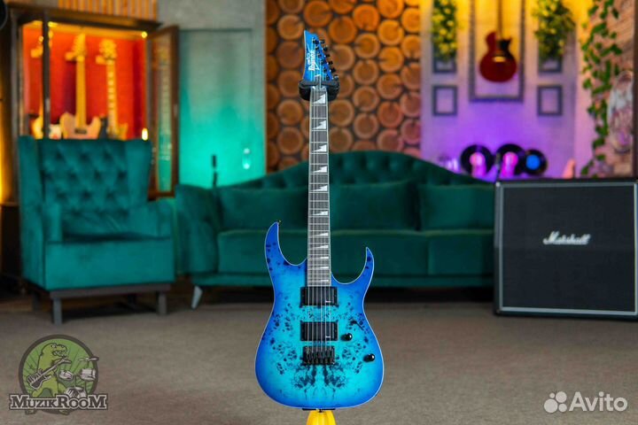 Ibanez Gio grgr221PA-AQB Aqua Burst