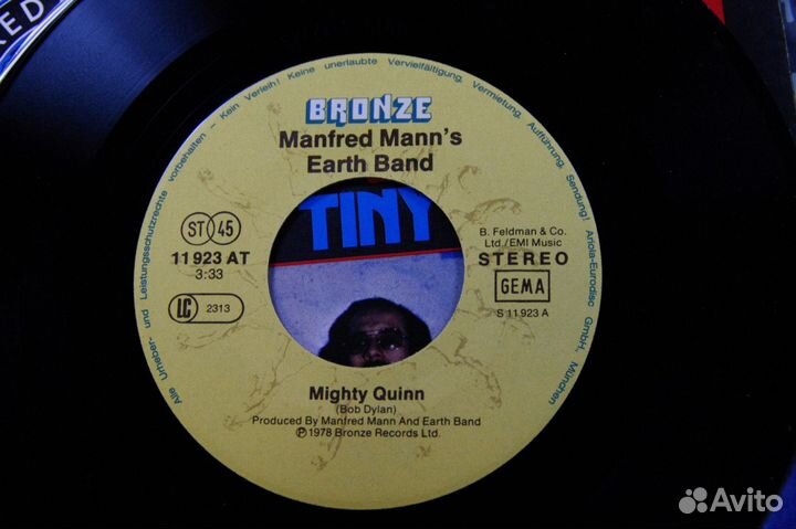 Manfred Manns Earth Band коллекция синглов 8 шт