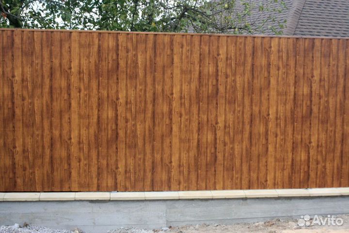 Металлопрофиль для забора