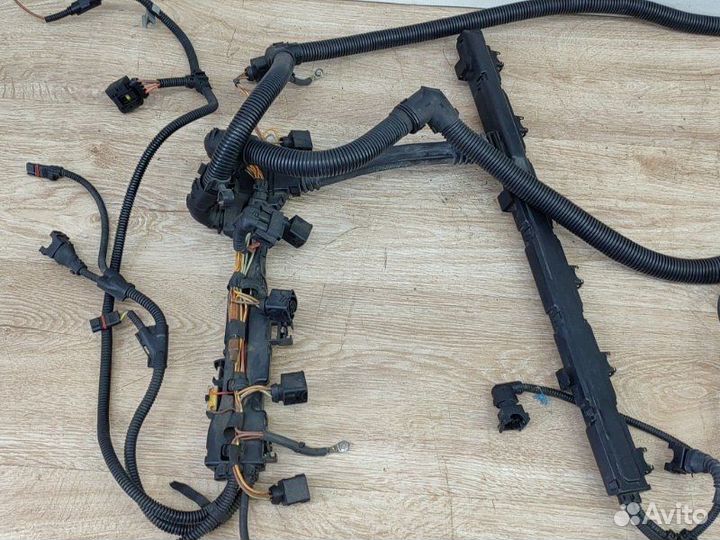 Проводка двс Bmw X5 E70 N52B30AF 2008