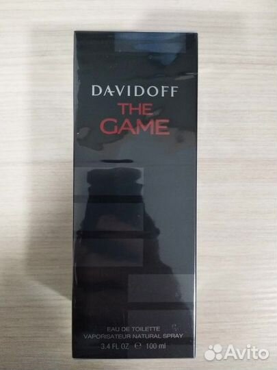 Davidoff туалетная вода The Game 100ml Original