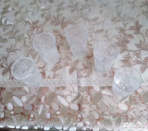 Стопки хрустальные СССР