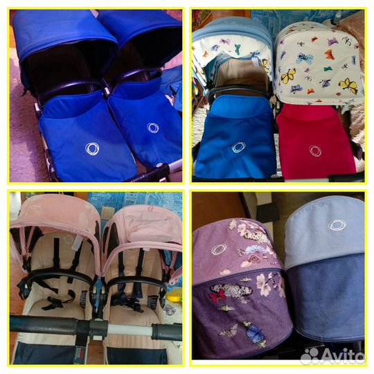 Коляска Bugaboo donkey twin duo