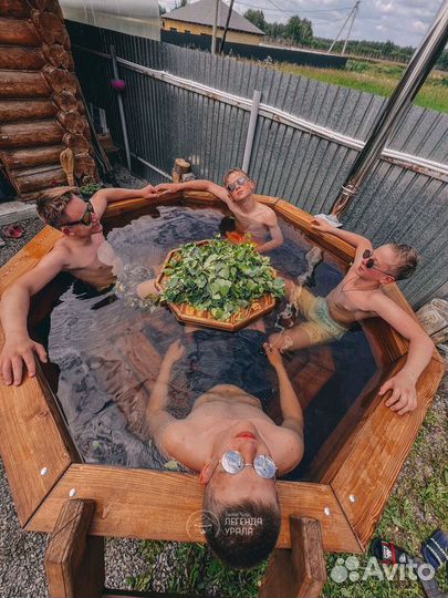 Банный чан под ключ