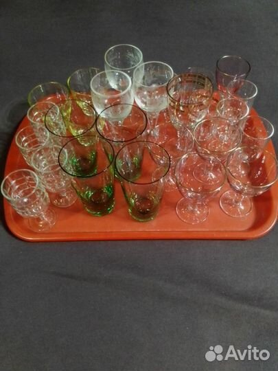 Рюмки и стаканы СССР