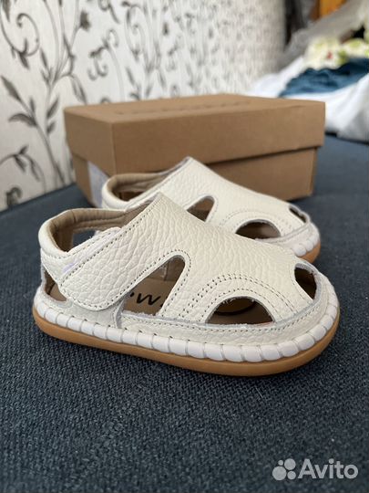 Босоножки детские кожаные