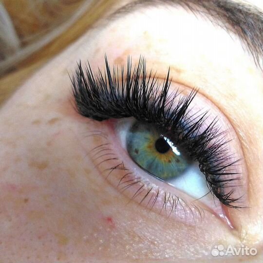 Наращивание ресниц 1-5D