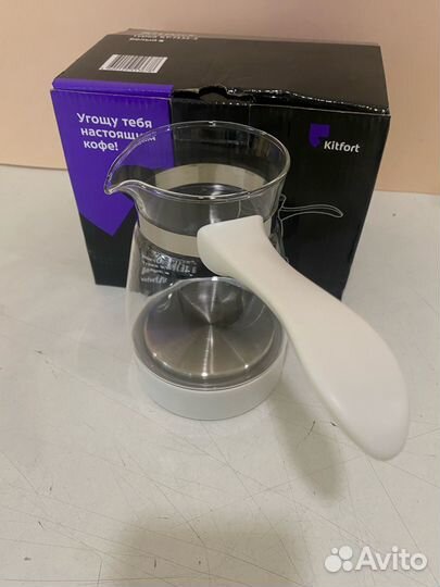 Электрическая турка KitFort KT-7132-2 белый