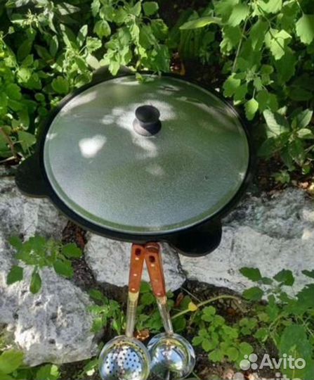 Чугунный казан 10 литров